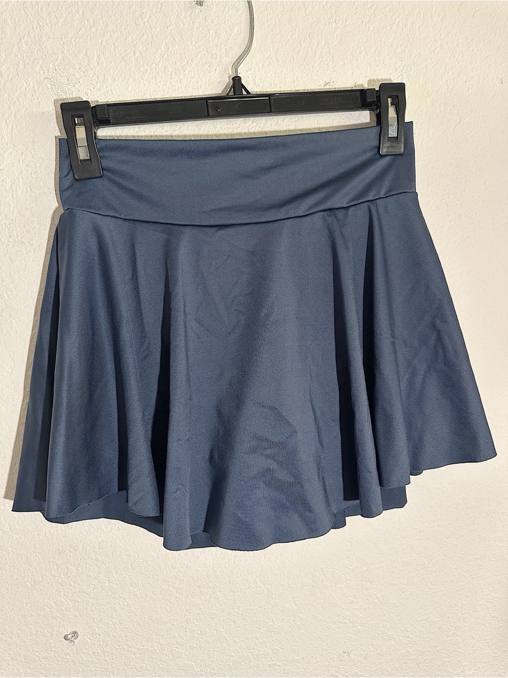 GreenFit Athletic Slate Blue Elastic Waistband Tennis Skirt/Skort Size Medium